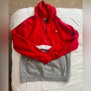 MENS NIKE QUARTER ZIP SWEATSHIRT